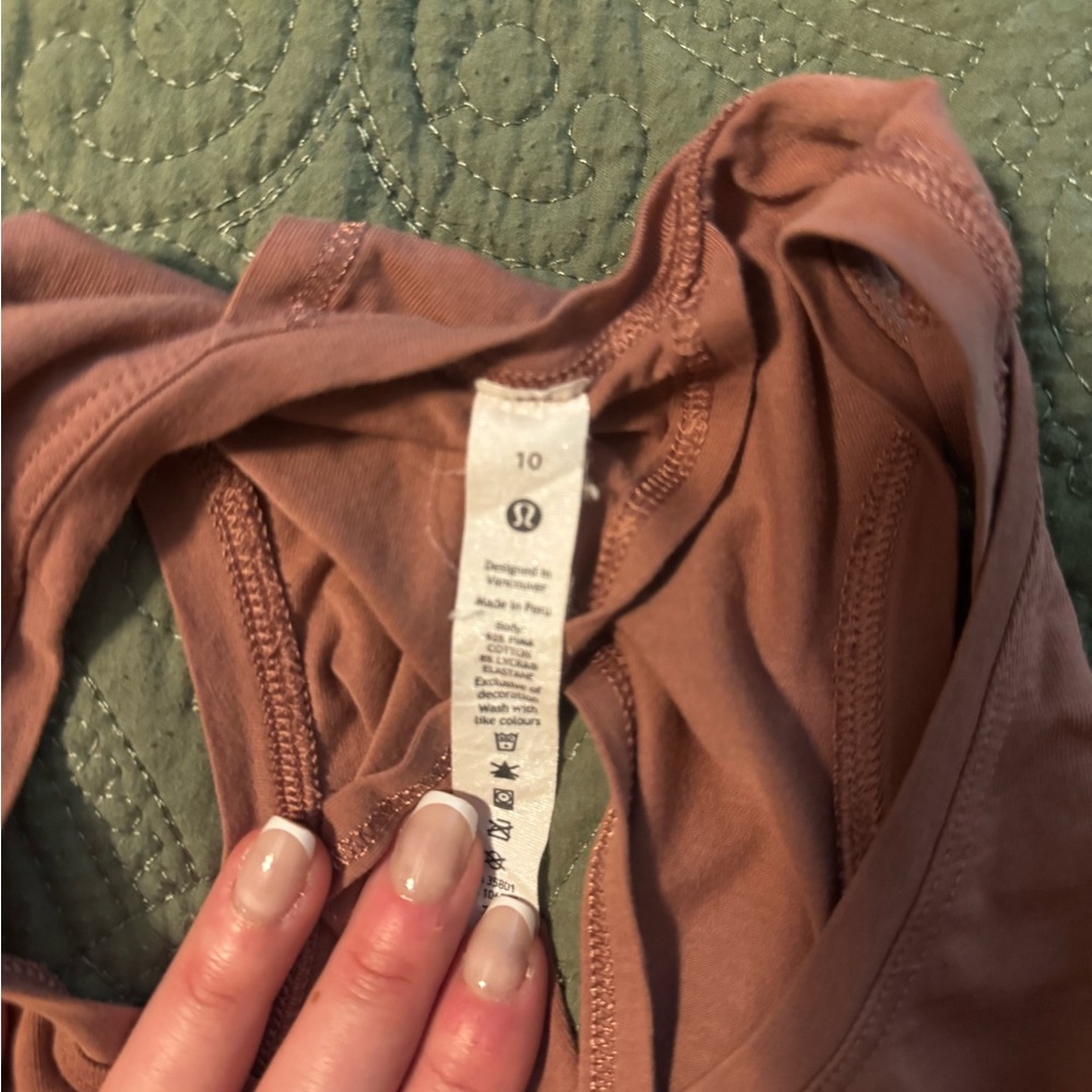lululemon athletica Pink Tank Top